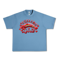 Pebble Blue Feeling Loved Valentine's Day Urban Heavy Tee - RanaPortraitStore