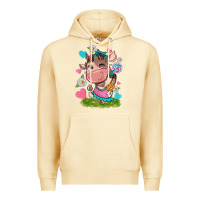 Pina Colada little cute cow Premium Hoodie - NancyCooperArtShop
