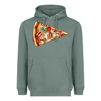 Sage pizza slice Heavyweight Hoodie - AdoDesignShop