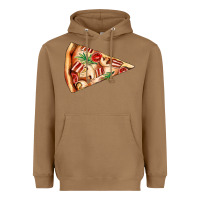 Toasted Coconut pizza slice Heavyweight Hoodie - AdoDesignShop