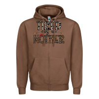 Chestnut tired as a mother Zipper Hoodie - CowhideDigitalArt