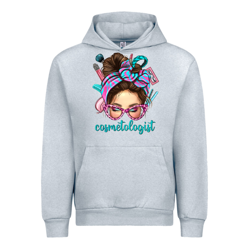 Messy Bun Cosmetologist Bbs Urban Hoodie by BundleAndBundleShop | Teevron