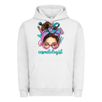 Pigment Lunar Rock Messy Bun Cosmetologist Bbs Urban Hoodie - BundleAndBundleShop