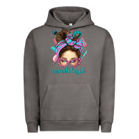 Pigment Tornado Messy Bun Cosmetologist Bbs Urban Hoodie - BundleAndBundleShop