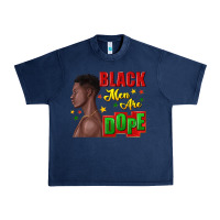 Navy black men are dope black man Urban Heavy Tee - texasbilliewilder