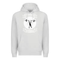 Dove Grey Stronger Everday Premium Hoodie - Bettercallsaul