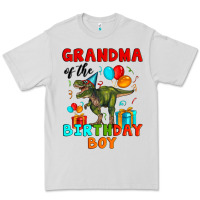 Dove Grey grandma of the birthday boy t rex Premium Tee - Artiststas