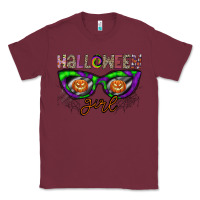 Burgundy halloween girl Classic Tee - CowhideDigitalArt