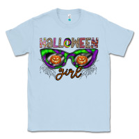 Dusty Blue halloween girl Classic Tee - CowhideDigitalArt