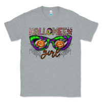 Heather Grey halloween girl Classic Tee - CowhideDigitalArt