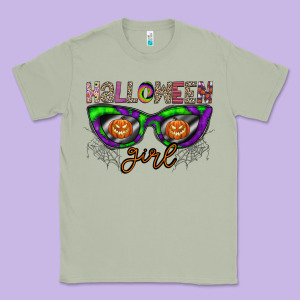 Halloween Girl Classic Tee Designed By Cowhidedigitalart