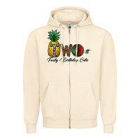 Sandshell two fruity birthday cutie Zipper Hoodie - CowhideDigitalArt