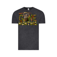 Vintage Black gone hunting western Vintage Tee - texasbilliewilder