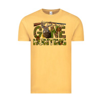 Vintage Mustard gone hunting western Vintage Tee - texasbilliewilder