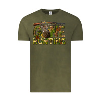 Vintage Olive gone hunting western Vintage Tee - texasbilliewilder