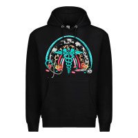 Black nurse rainbow Premium Hoodie - NancyCooperArtShop