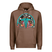 Chestnut nurse rainbow Premium Hoodie - NancyCooperArtShop