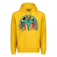 Lemon nurse rainbow Premium Hoodie - NancyCooperArtShop