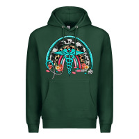 Sports Green nurse rainbow Premium Hoodie - NancyCooperArtShop