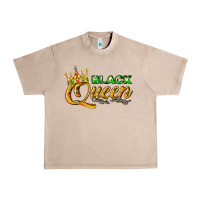 French Oak black queen Urban Heavy Tee - texasbilliewilder
