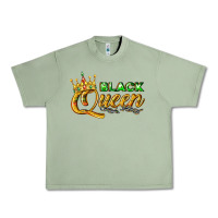 Oil Green black queen Urban Heavy Tee - texasbilliewilder
