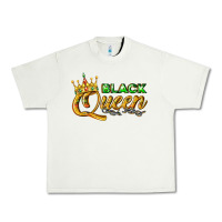 Pistachio black queen Urban Heavy Tee - texasbilliewilder