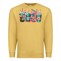Antique Gold nurse fuel coffee Premium Sweatshirt - Jasminsmagicworld