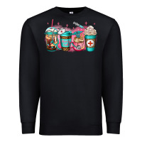 Black nurse fuel coffee Premium Sweatshirt - Jasminsmagicworld