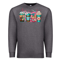 Charcoal Heather nurse fuel coffee Premium Sweatshirt - Jasminsmagicworld