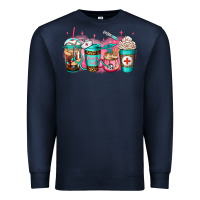 Navy nurse fuel coffee Premium Sweatshirt - Jasminsmagicworld