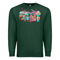 Sports Green nurse fuel coffee Premium Sweatshirt - Jasminsmagicworld