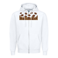 White leopard american football libbey glass Zipper Hoodie - HRA Design Shop