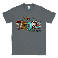 Charcoal Heather She Is Strong Proverbs 31 25 Classic Tee - FaDigitalArtStudio