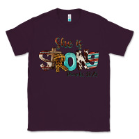 Plum She Is Strong Proverbs 31 25 Classic Tee - FaDigitalArtStudio