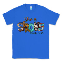 True Royal She Is Strong Proverbs 31 25 Classic Tee - FaDigitalArtStudio