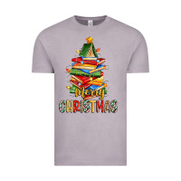 Vintage Zinc book christmas tree merry christmas Vintage Tee - Zillion Design Studio