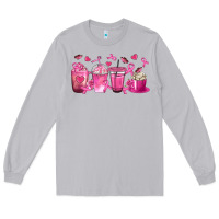 Moon Dust Breast Cancer Coffee Cups Long Sleeve Tee - texasbilliewilder