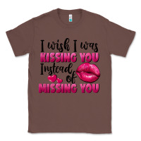 Chestnut i wish i was kissing you instead of missing you Classic Tee - FaDigitalArtStudio