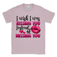 Lilac i wish i was kissing you instead of missing you Classic Tee - FaDigitalArtStudio