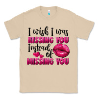 Mushroom i wish i was kissing you instead of missing you Classic Tee - FaDigitalArtStudio