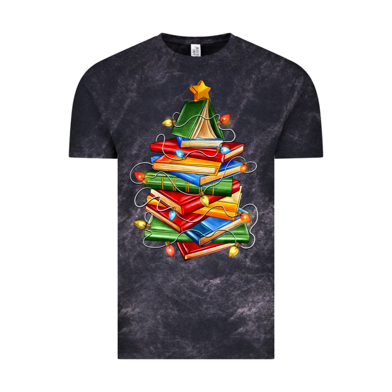 Book Christmas Tree Vintage Tee by Zillion Design Studio | Teevron