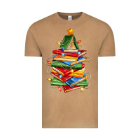 Vintage Camel book christmas tree Vintage Tee - Zillion Design Studio