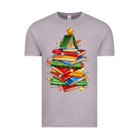 Vintage Zinc book christmas tree Vintage Tee - Zillion Design Studio