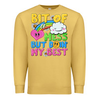 Antique Gold bit of a mess but doin my best Premium Sweatshirt - NancyCooperArtShop