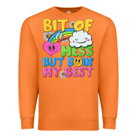 Carrot bit of a mess but doin my best Premium Sweatshirt - NancyCooperArtShop