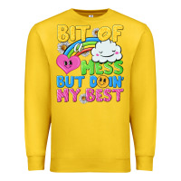 Lemon bit of a mess but doin my best Premium Sweatshirt - NancyCooperArtShop