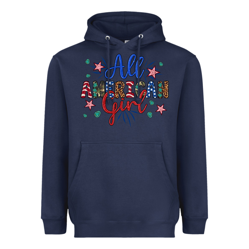 All American Girl Heavyweight Hoodie by Artiststas | Teevron