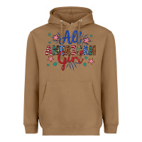 Toasted Coconut all american girl Heavyweight Hoodie - Artiststas