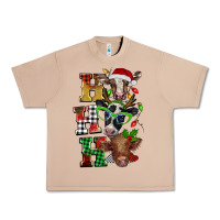Burro Christmas ho ho ho cow Urban Heavy Tee - BarkalooDesign