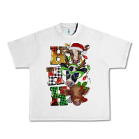 Lunar Rock Christmas ho ho ho cow Urban Heavy Tee - BarkalooDesign